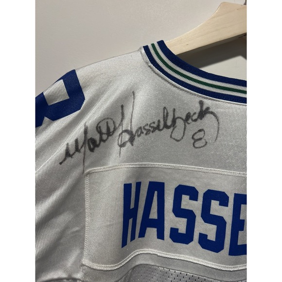 Reebook Seahawk Matt Hasselbeck  Sz 2XL Signed Jersey - Picture 6 of 9